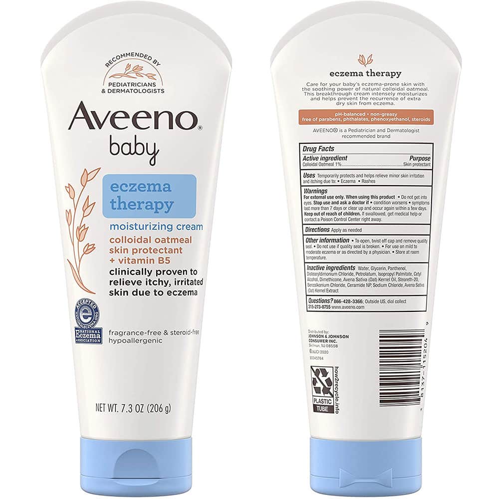 Kem dưỡng da chàm cho bé Aveeno Baby Eczema Therapy Moisturizing Cream Mỹ