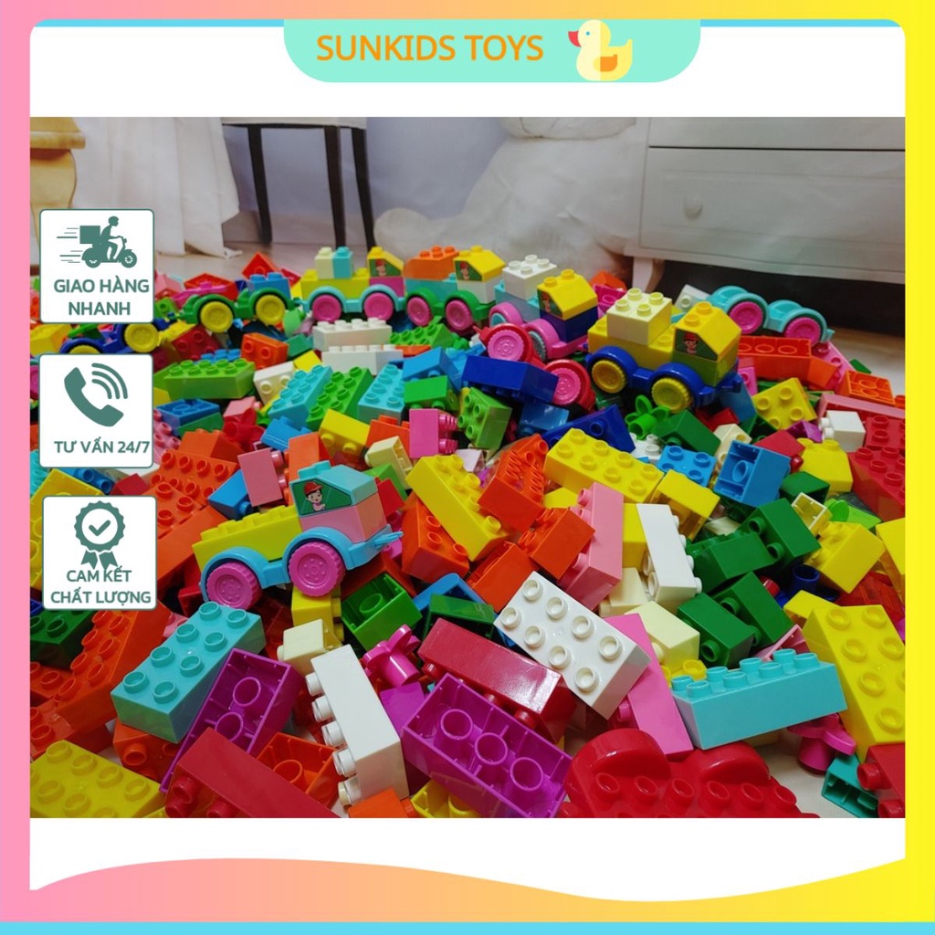 Hàng Mới. Đồ chơi Lắp ráp  Vinakidstoys-đồ chơi lắp ghép Việt Nam Đồ chơi thông minh cho bé