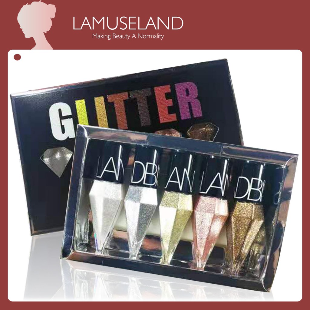 LAMUSELAND Bút kẻ mắt kim tuyến tiện lợi theo phong cách cung đình Trung Hoa 20g LK12L | BigBuy360 - bigbuy360.vn
