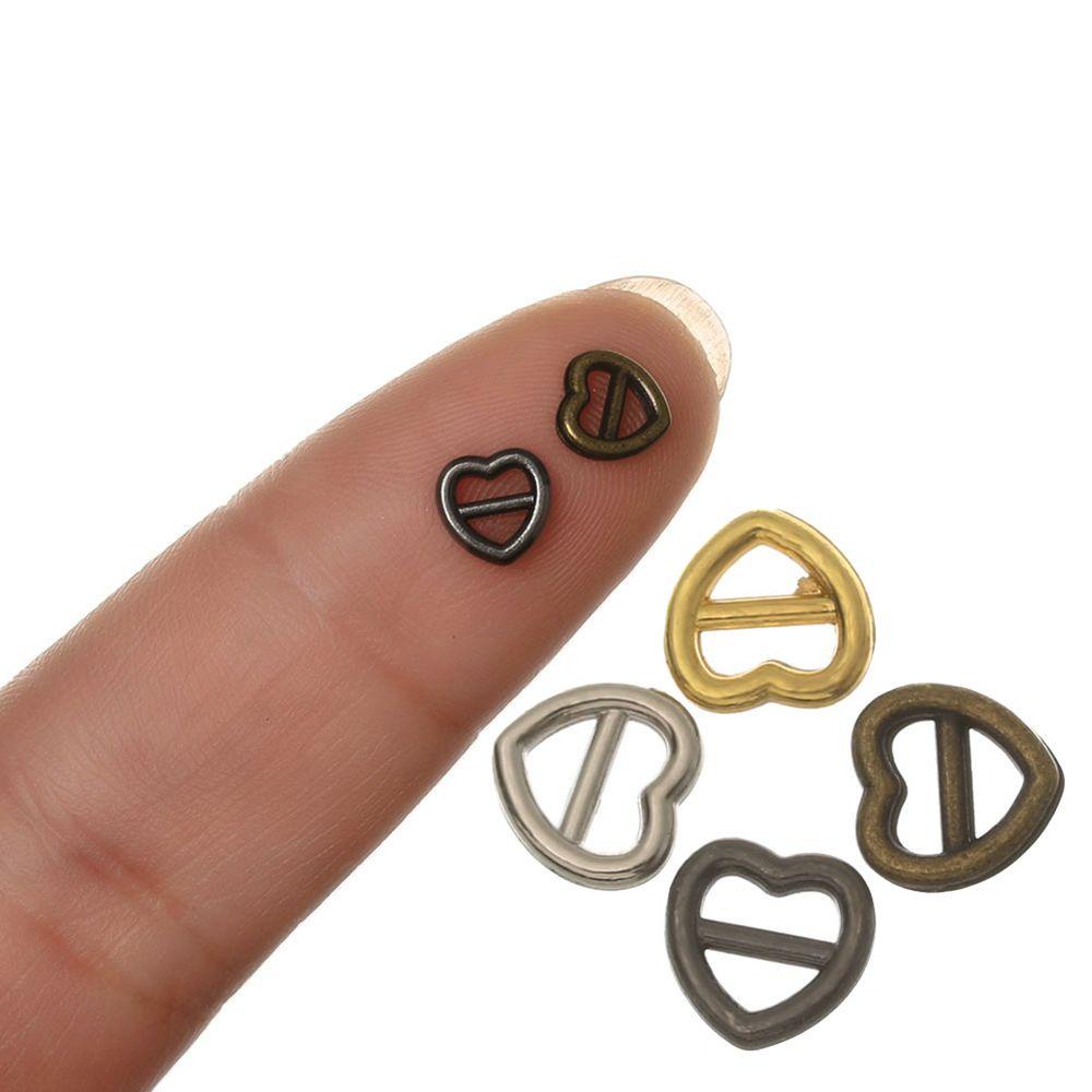 YVE Set 20 / 40 Khóa Túi Xách Hình Trái Tim 3 / 5mm