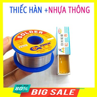 Thiếc hàn Gzhen tặng kèm nhựa thông hộp