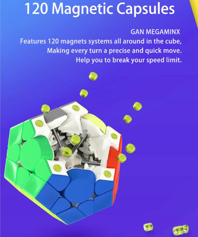 Khối Rubik 12 Mặt Gan Megaminx M 3x3 X 3