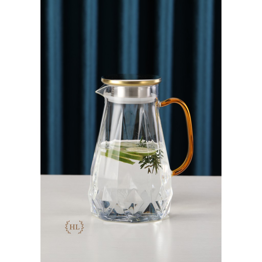 BÌNH THỦY TINH CHỊU NHIỆT |  Bình thủy tinh borosilicate siêu nhẹ - chịu lực - chịu nhiệt phong cách Vintage 2022 [P1]