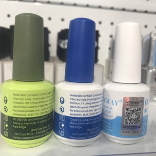 [Hàng Chính Hãng] Base top , top lì , kiềm dầu , phá gel, cứng móng Vinimay