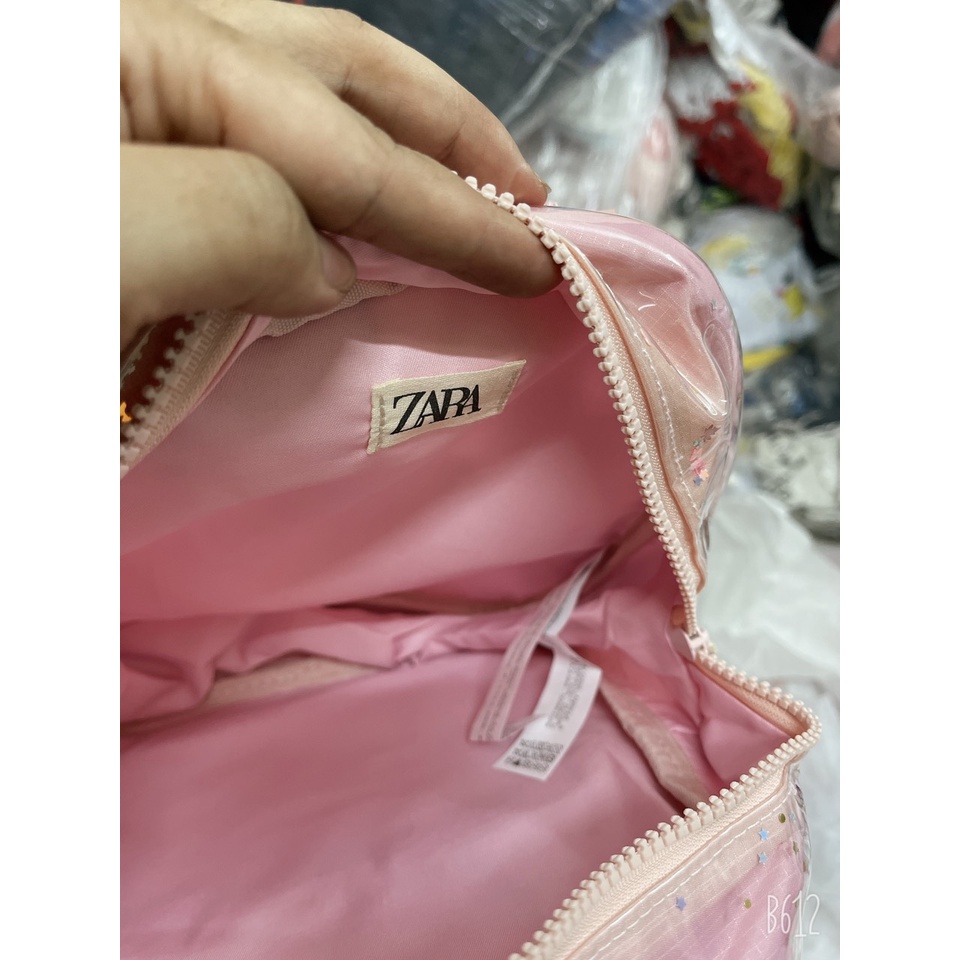 Ba lô cho bé zara siêu đẹp, chất mềm kích thước 26*22*9 cm