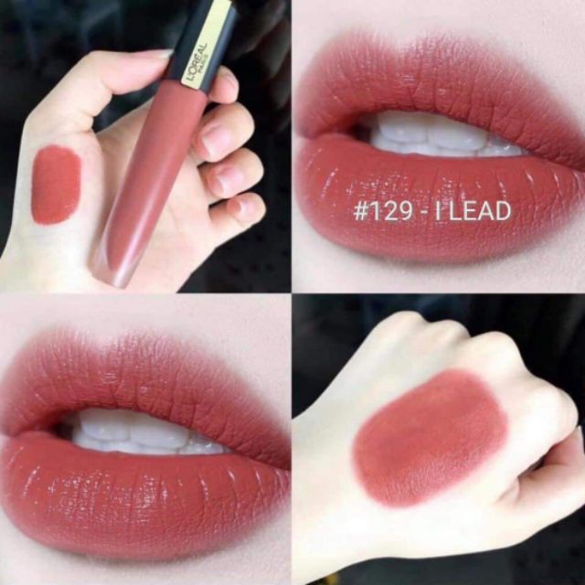 Son kem lì L'Oreal Rouge Signature Matte Lipstick