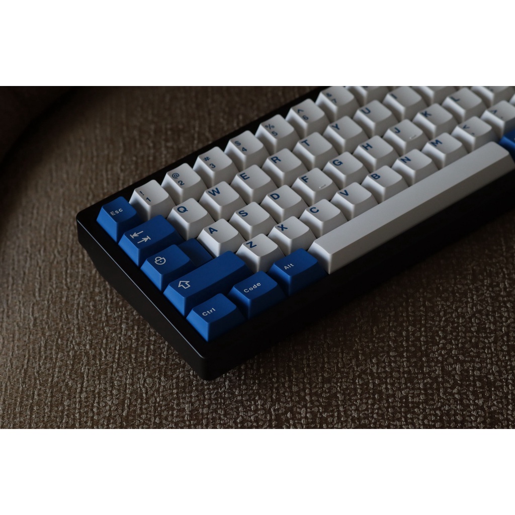 Bộ nút keycap CMK Aifei Classic Blue Cherry profile ABS double shot cho bàn phím cơ