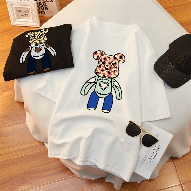 NRVP Áo Thun Cổ Tròn Ngắn Tay Thời Trang Mùa Hè Hàn Quốc 2022 Dành Cho Nữ