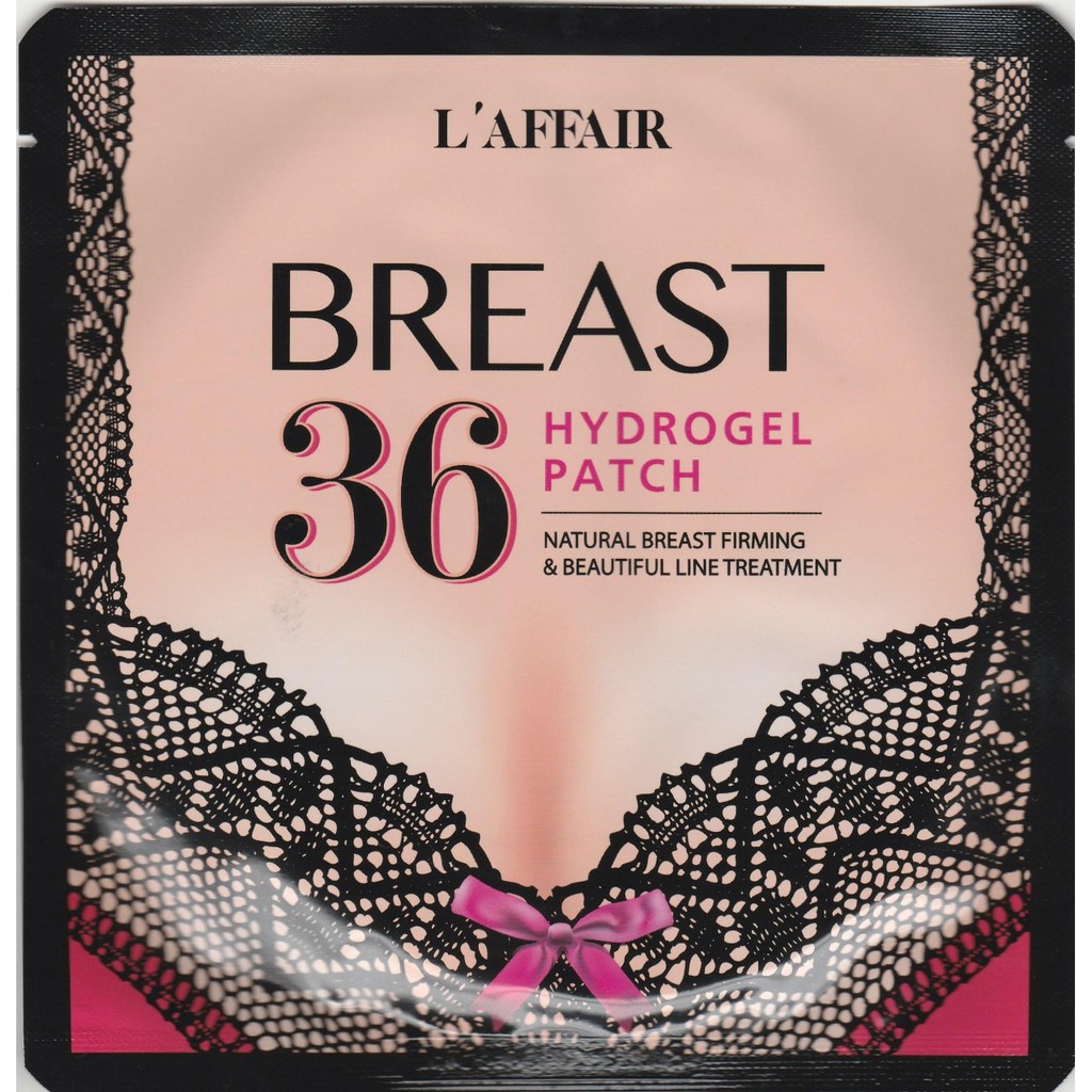 Hộp 10 miếng dán nở ngực, săn chắc, chống chảy xệ Rainbow L'affair Breast 36 Hydrogel Patch 90g | BigBuy360 - bigbuy360.vn