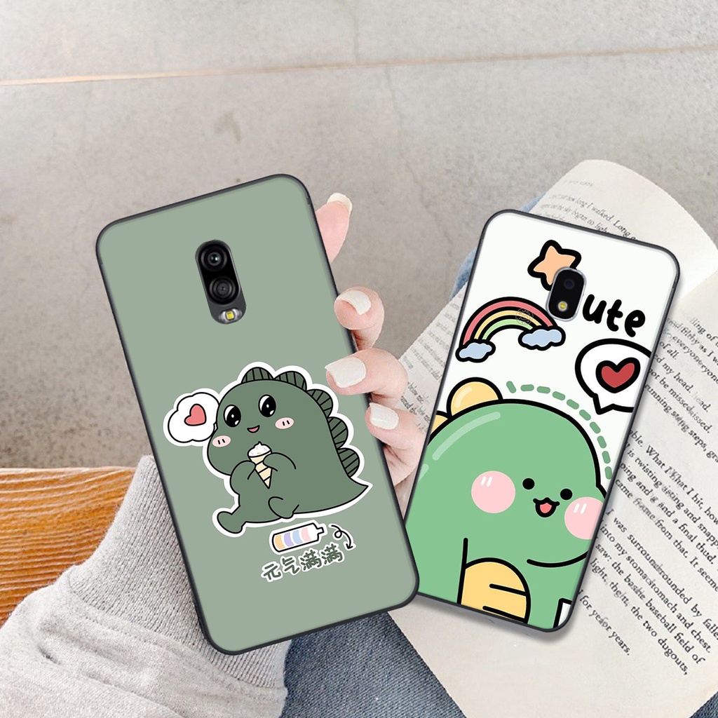 Ốp lưng Samsung Galaxy J7 PRO - J7 PLUS in hình khủng long cute