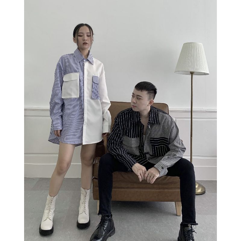 Oversized Shirt OS-2 Sơ mi Nam Nữ | BigBuy360 - bigbuy360.vn