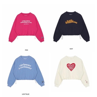 Áo Crop Sweatshirt Spao x Alice Wonderland