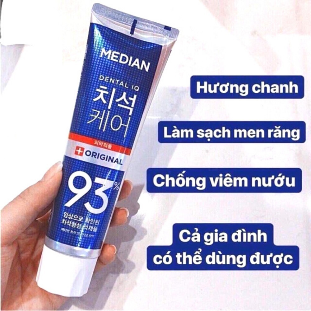 Kem đánh răng Median 93% Toothpaste Hàn Quốc 120g