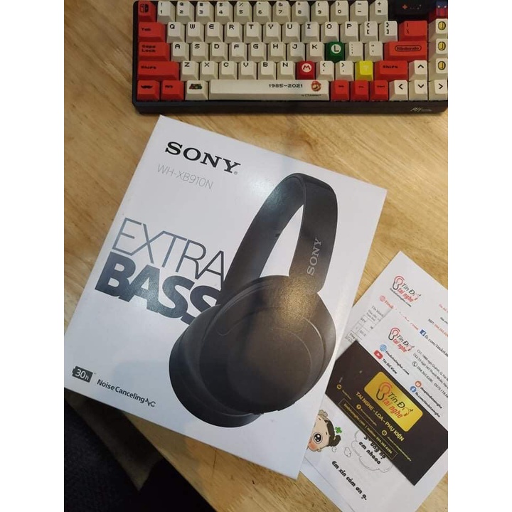 Tai nghe không dây Sony WH-XB910N | Chính hãng
