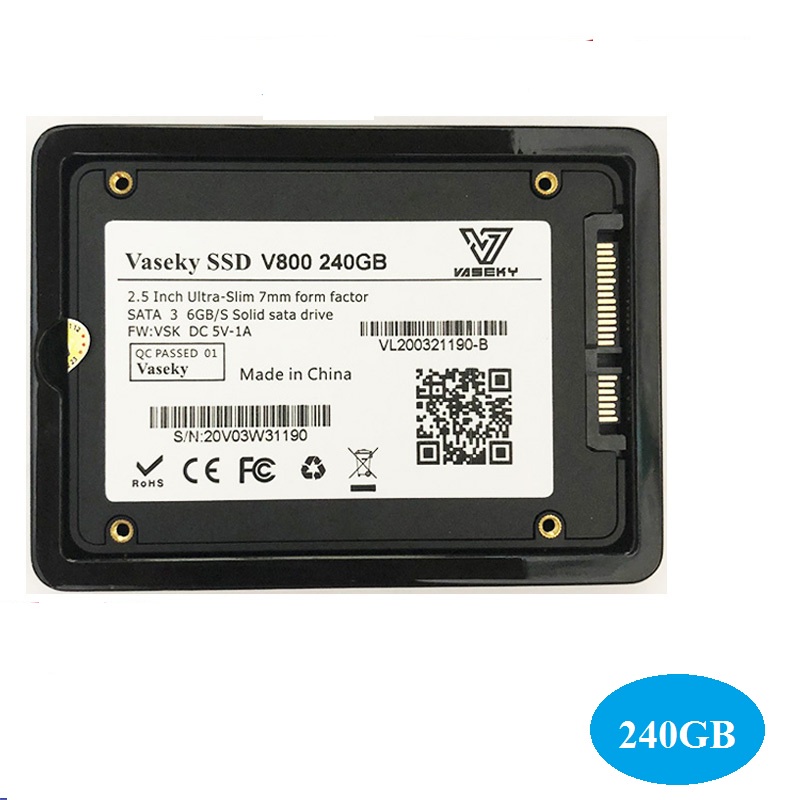 Ổ cứng SSD Vaseky 240GB V800 2.5 inch Bảo hành 3 năm | BigBuy360 - bigbuy360.vn