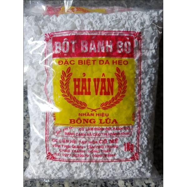 [1kg] BỘT Làm BÁNH BÒ . BÁNH CANH. BÁNH GIÒ. BÁNH XÈO VÀ CÁC THỨ BÁNH KHÁC. Đặc biệt bột bao đặng bánh bò.