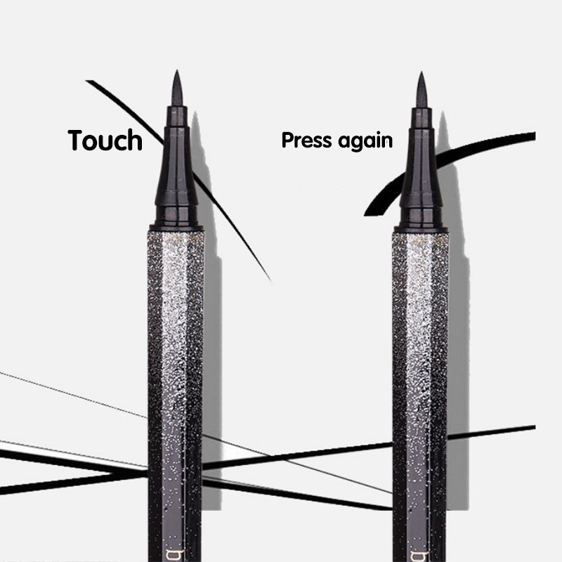 Bút Kẻ Mắt Dạng Lỏng Không Thấm Nước Và Mồ Hôi Lâu Trôi Thiết Kế Vỏ Ánh Kim Tuyến