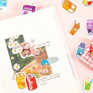 Hộp Sticker Chủ Đề Nước Uống