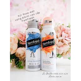 Xịt khử mùi vùng kin Fem-Fresh Deodorant Spray 125ml