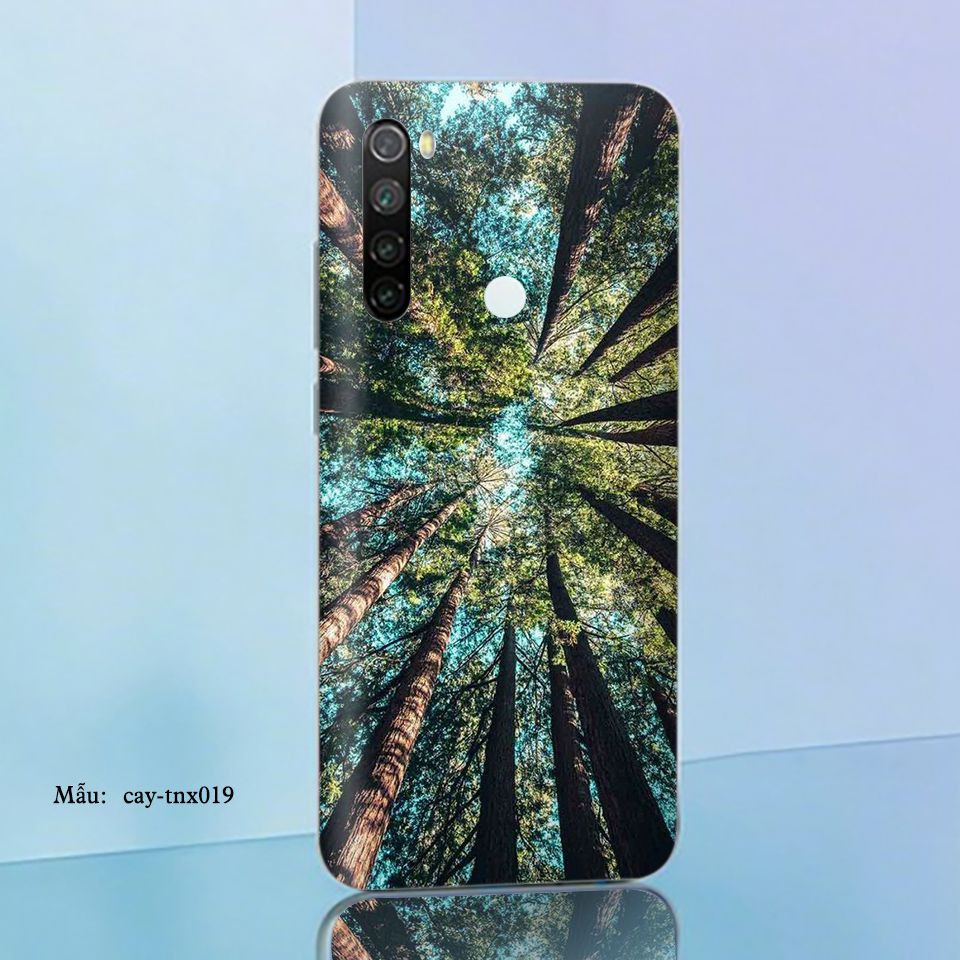 Miếng dán skin cho các dòng điện thoại Xiaomi Redmi Note 5/6/7/8 in hình thiên nhiên 3D nhiều màu sắc