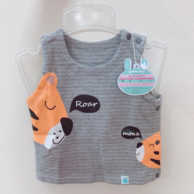 ÁO GILE CÚC SƯỜN LITTLE LOVE CHẤT COTTON NHUNG MỀM ẤM