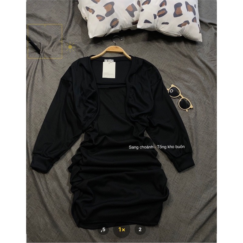 [Mã WAMT1505 giảm 10K đơn 0K] [ RẺ VÔ ĐICH ] váy nhún 2 món ( kèm ảnh thật ) | BigBuy360 - bigbuy360.vn