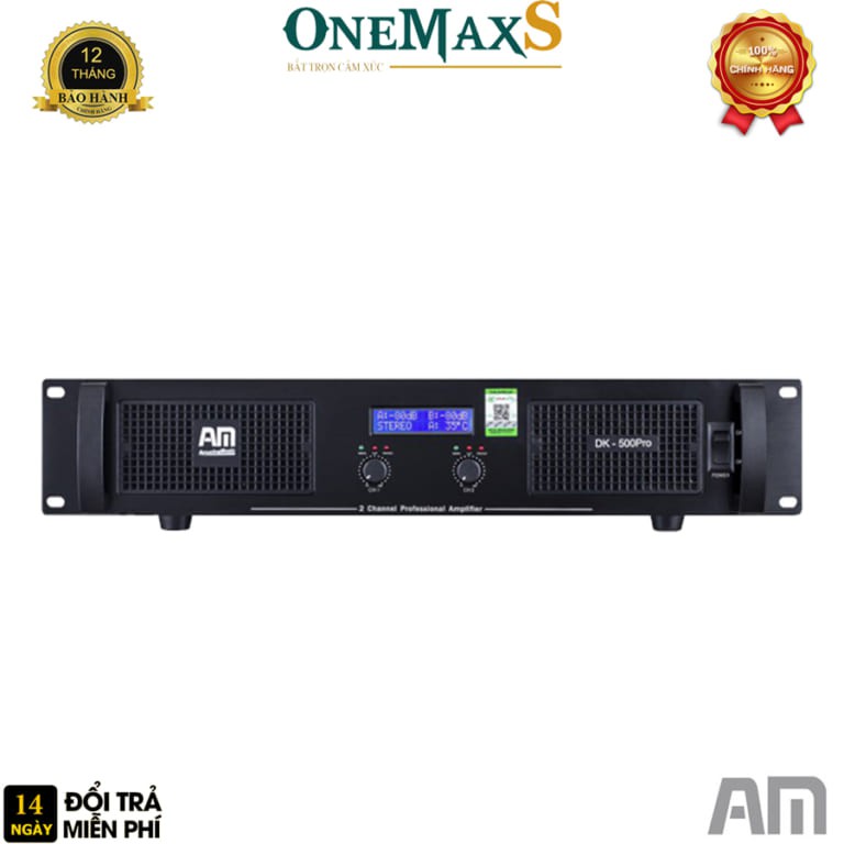Cục đẩy công suất AM DK500 Pro