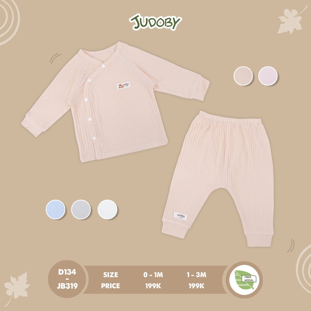 Bộ sơ sinh dài tay cao cấp Judoby