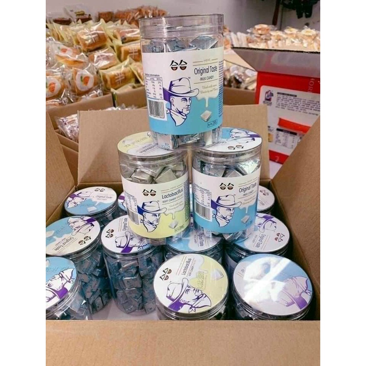 Kẹo Sữa Chua Ông Già Horsh Đủ Vị Béo Dẻo Thơm Ngon BESMILE