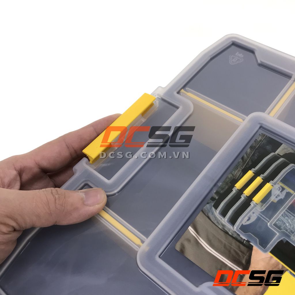 Hộp nhựa đựng mũi khoan, ốc vít 14 ngăn Stanley 1-97-483 | DCSG
