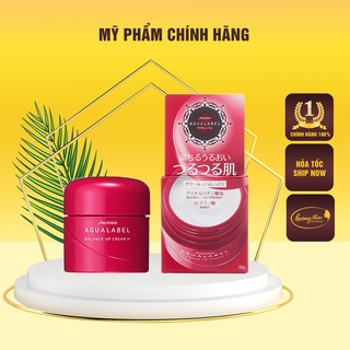 KEM DƯỠNG DA AQUALABEL SHISEIDO ĐỎ NHỎ 50G