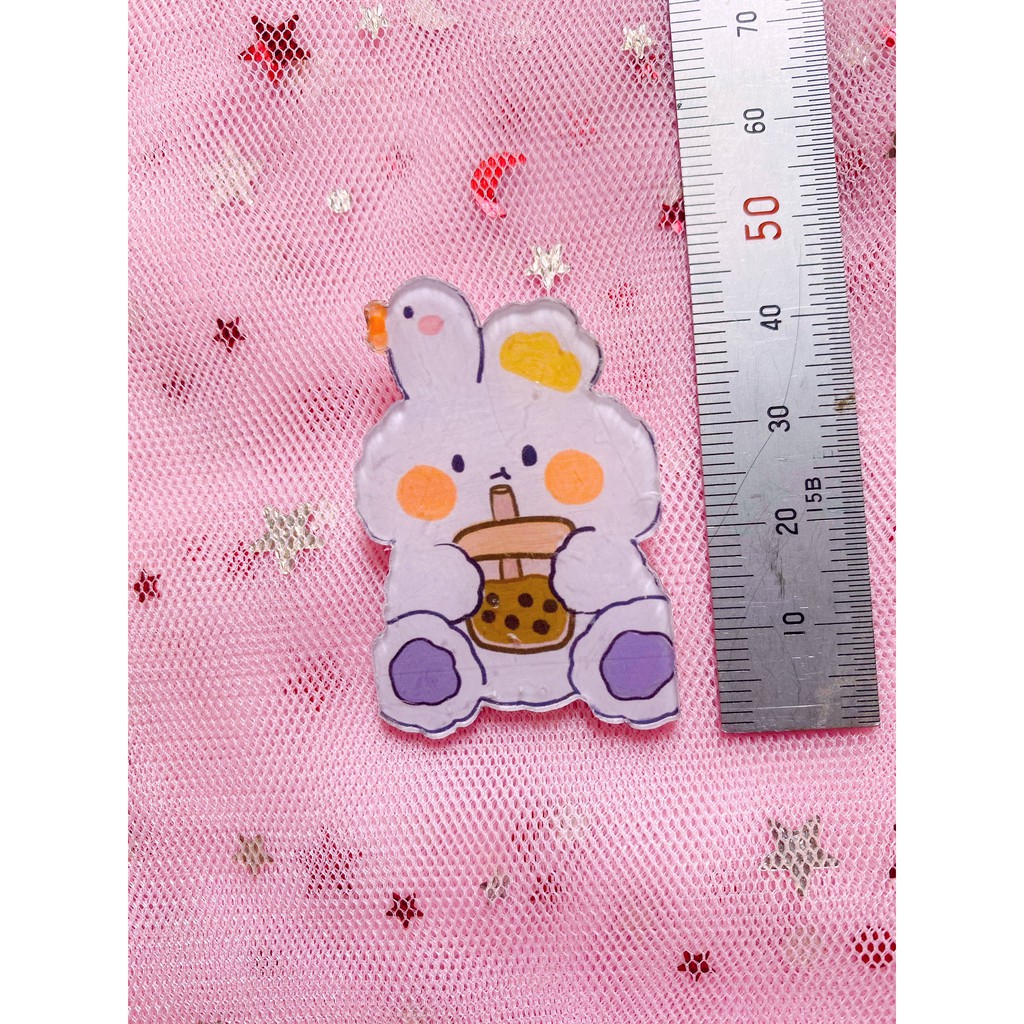 ❣️Có Ảnh+Video thật❣️ ĐƯỢC CHỌN MẪU- Pin Cài Áo, Pin Cài Balo Hình Thú size 4cm-4,5cm❣️