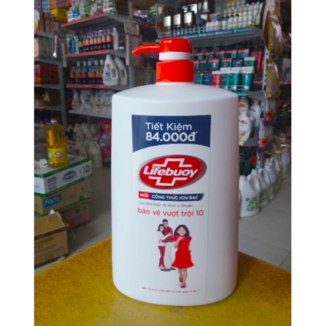 sữa tắm Lifebuoy chăm sóc da 1,1kg