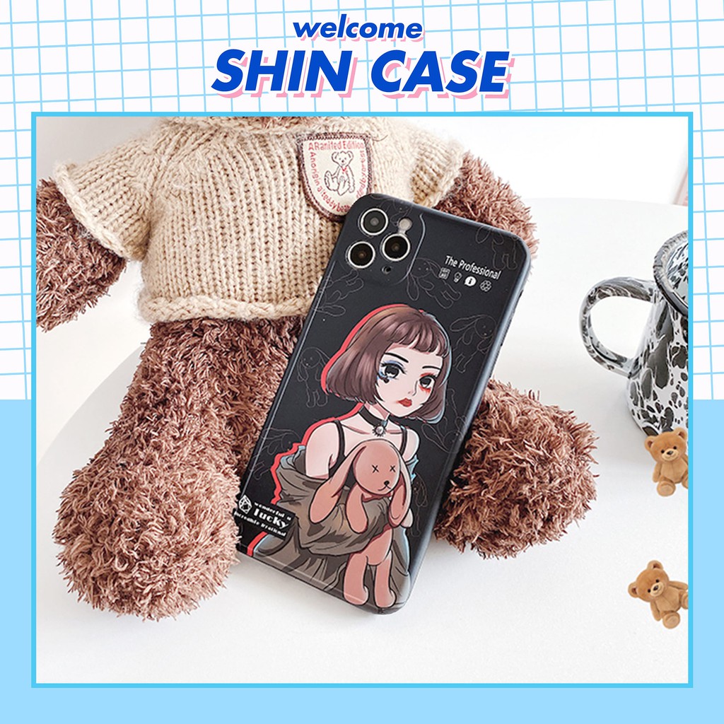 Ốp lưng iphone Hailey IMD dày dặn viền nổi 6/6plus/6s/6splus/7/7plus/8/8plus/x/xr/xs/11/12/13/pro/max/plus/promax | BigBuy360 - bigbuy360.vn