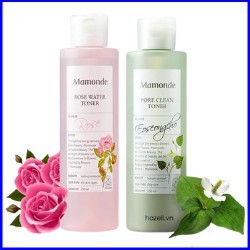 Nước Hoa Hồng Mamonde Rose Water Toner 250ml Hàn Quốc Và Diếp Cá - Nước tẩy trang Nước cân bằng da Chính hãng Cao Cấp
