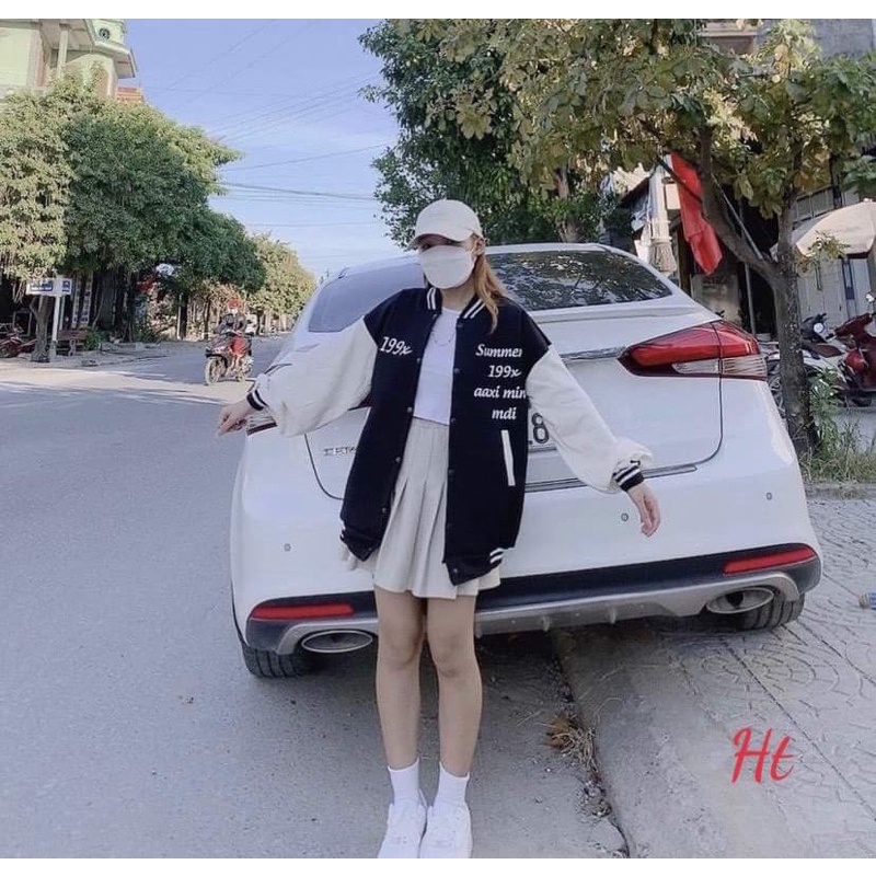 Áo Bomber nỉ phối tay 199x H26 | BigBuy360 - bigbuy360.vn