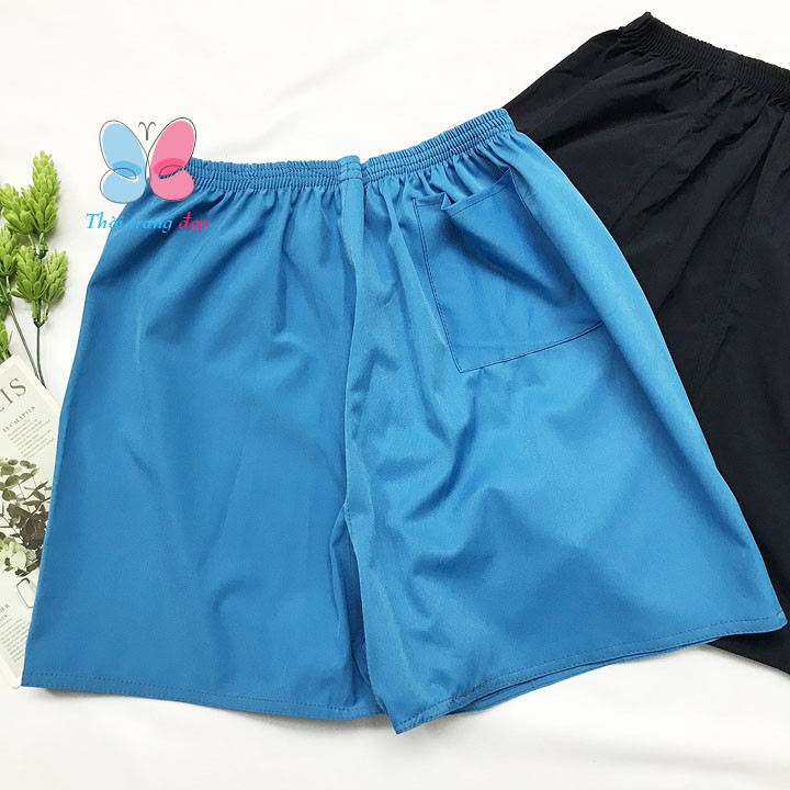 Quần đùi nam freesize từ 60-70kg Quần sọt nam vải kate màu trơn - QN77 | BigBuy360 - bigbuy360.vn