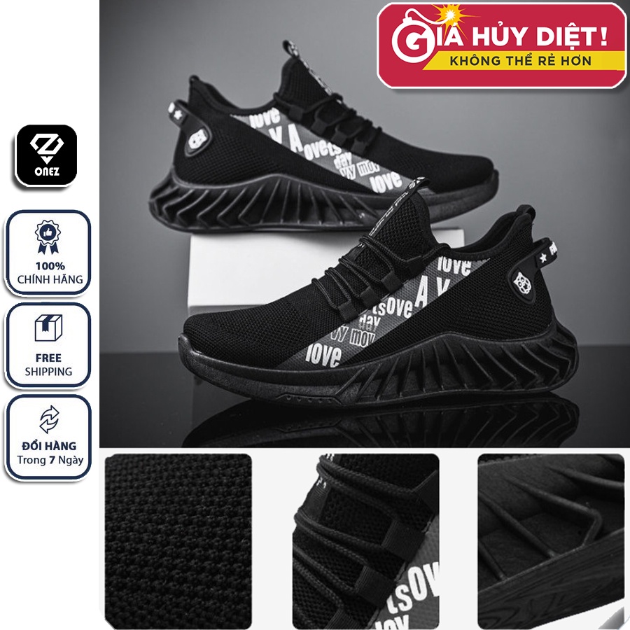 Giày Thể Thao Giày Sneaker Siêu Rẻ ONEZ Nam ZGR1, Giày Sneaker Nam Phong Cách Hàn Quốc Phối Cực Chất Khi Đi Chơi, Đi Học