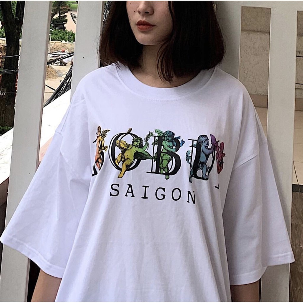 ÁO THUN BOBUI SAIGON TAY LỠ FORM UNISEX