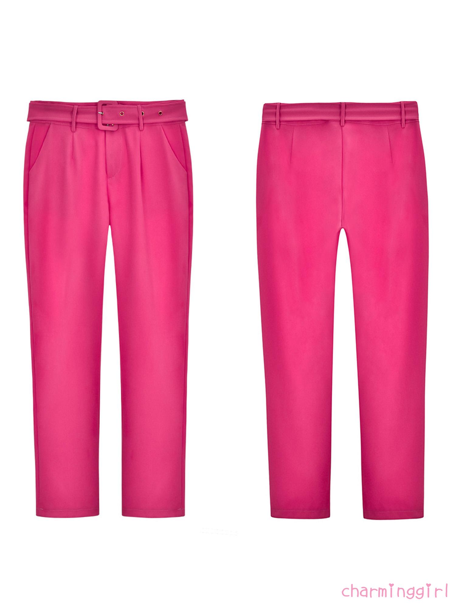 Quần Dài Nữ Lưng Cao Màu Trơn Thời Trang | BigBuy360 - bigbuy360.vn