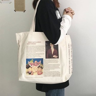 Túi xách đeo vai chất liệu canvas trẻ trung