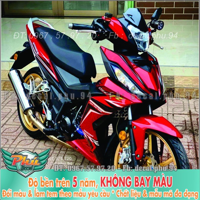 Tem rời Winner V1 Đỏ đen Mẫu mới 2020 (H) -1
