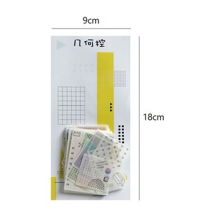 Gói 60 sticker giấy SG6001 Gachini
