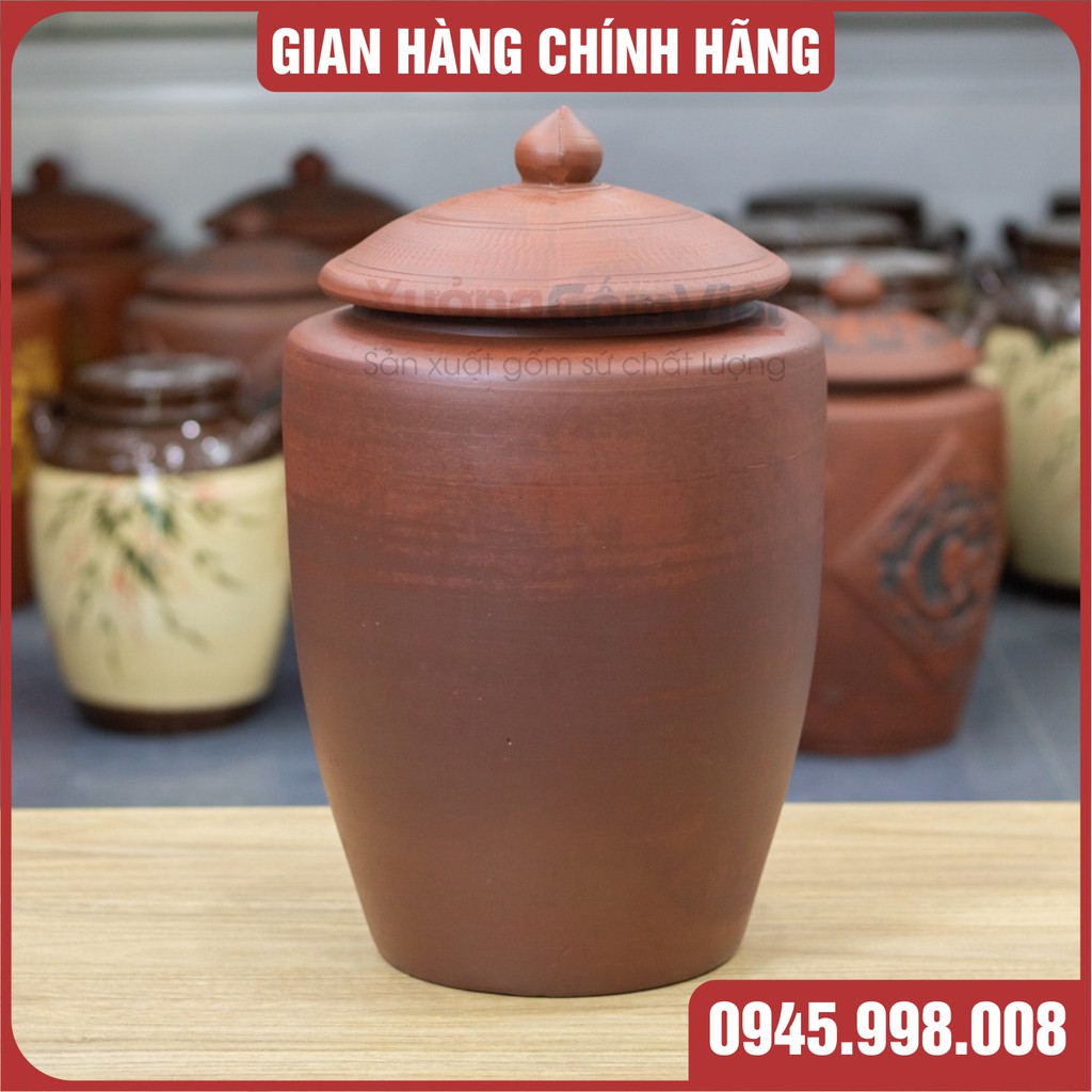 [HŨ GẠO CAO CẤP] HŨ ĐỰNG GẠO TÀI LỘC ĐẸP CHUẨN CHẤT LƯỢNG GỐM SỨ BÁT TRÀNG , NHIỀU DUNG TÍCH 10L, 15L, 20L, 25L, 3OL