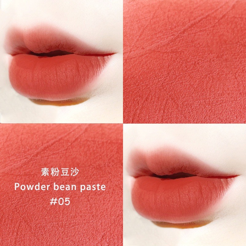 Son Kem Bóng Nhung Lì Tint Lì Lameila Guicami Novo Velvet Lip Glaze Dưỡng Ẩm Chống Thấm Nước Không Phai Nội Địa Trung