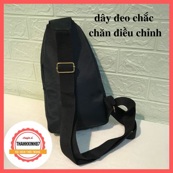 Túi đeo chéo nam vải dù chống nước 3 ngăn