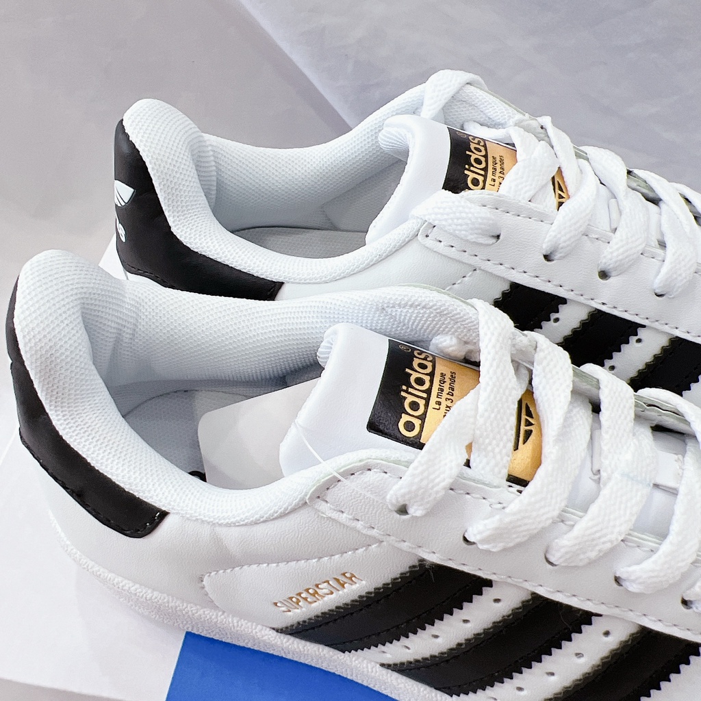 Giày Thể Thao Ngô Thắng Super Trắng Vạch Đen Nam Nữ