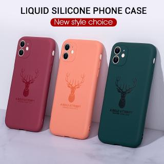 Ốp lưng kiểu lỏng cho iPhone 11 Pro Max X XS Max XR 7 8 Plus