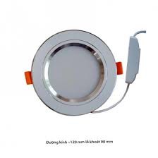 ĐÈN LED ÂM TRẦN DOWNLIGHT 7W ĐỔI MÀU 3 CHẾ ĐỘ VIỀN TRẮNG, VIỀN VÀNG