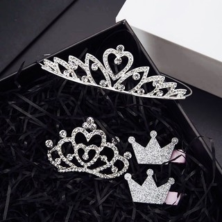 (Cao Cấp) Bờm tóc đá Công chúa cho bé gái